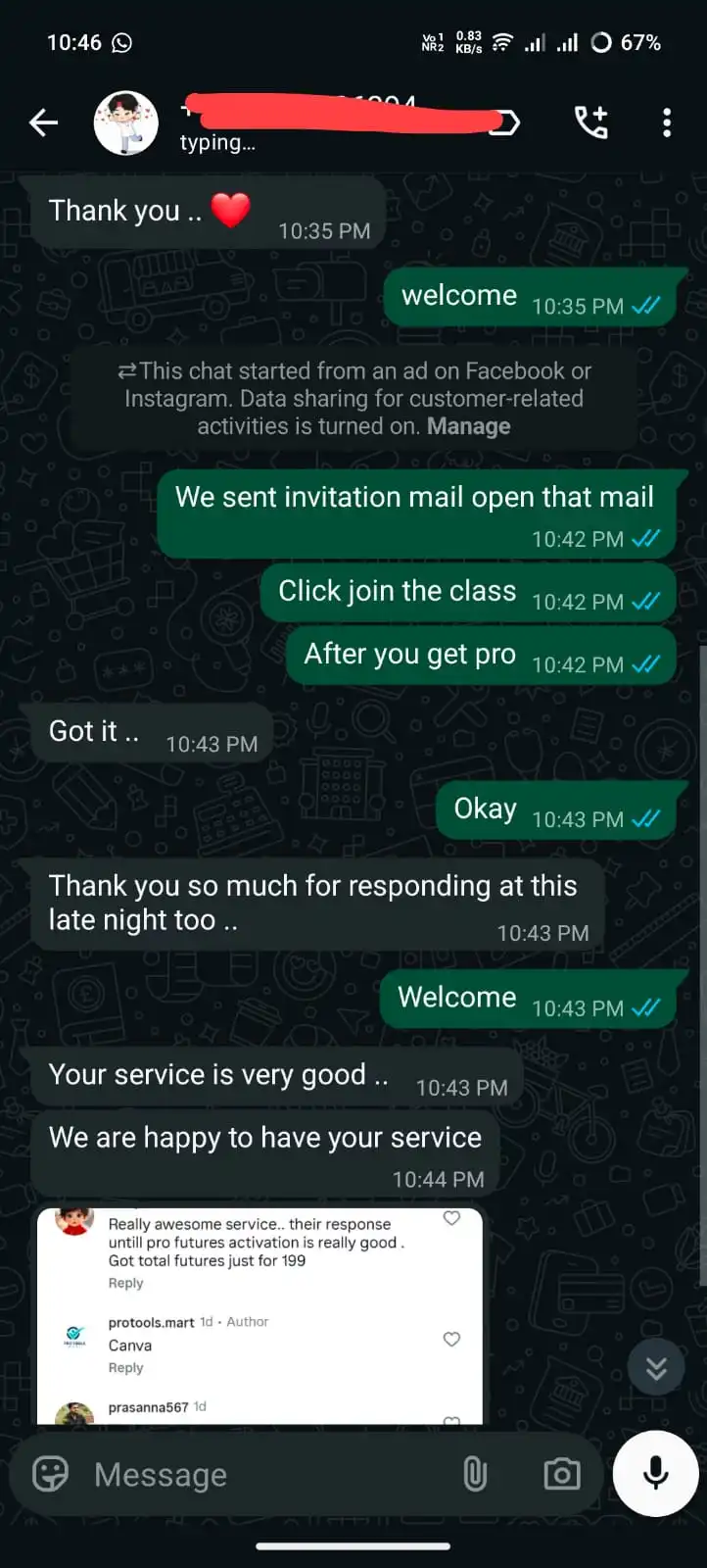 activation proof