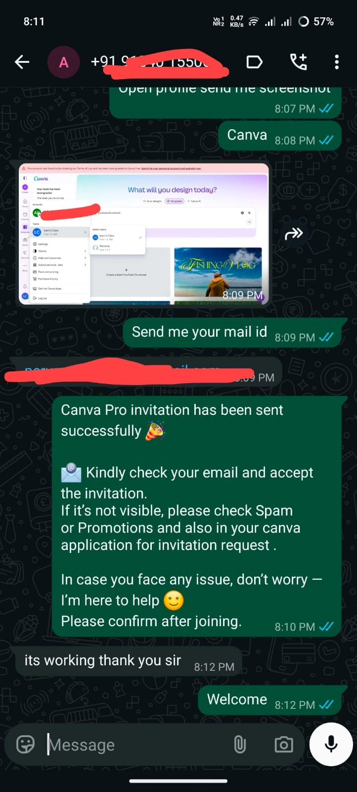 activation proof